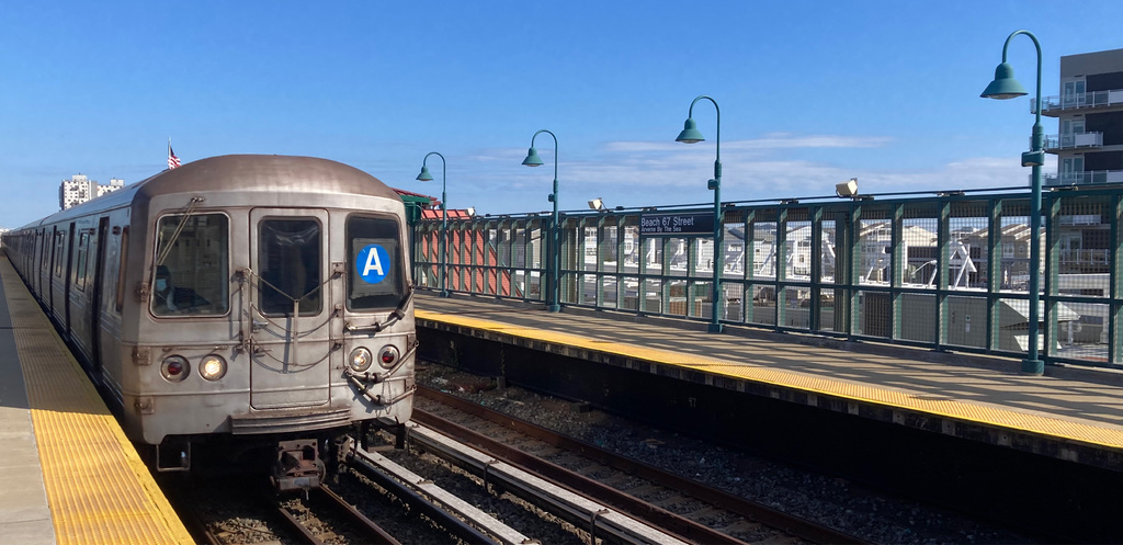 Subway Trains with Sensors and Leverages Cloud.