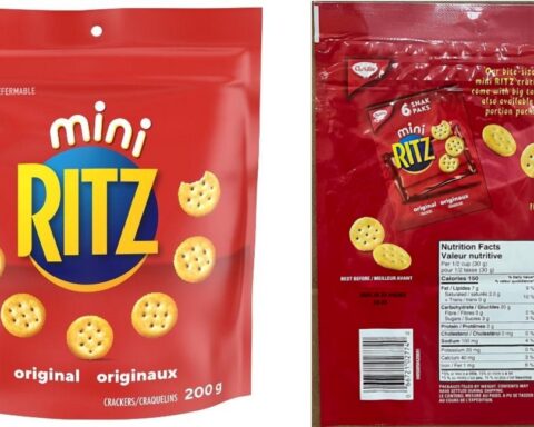 A package of Mini Ritz Crackers. Photo Source - Government of Canada