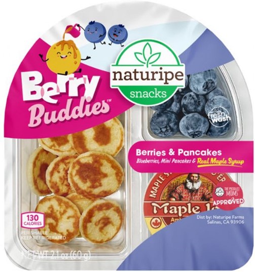 A packaged snack called Berry Buddies from Naturipe Snacks. Photo Source: FDA U.S. Food and Drug administration