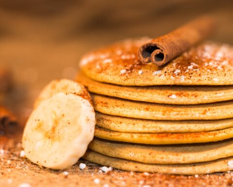 Representative Image. Pancakes adorned with a cinnamon stick on top. Photo Source - TheoCrazzolara (Pixabay)