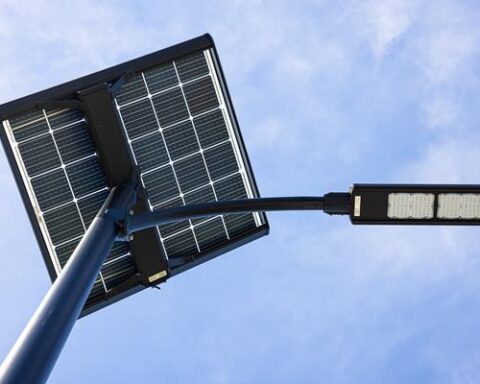 Streetleaf Solar street light