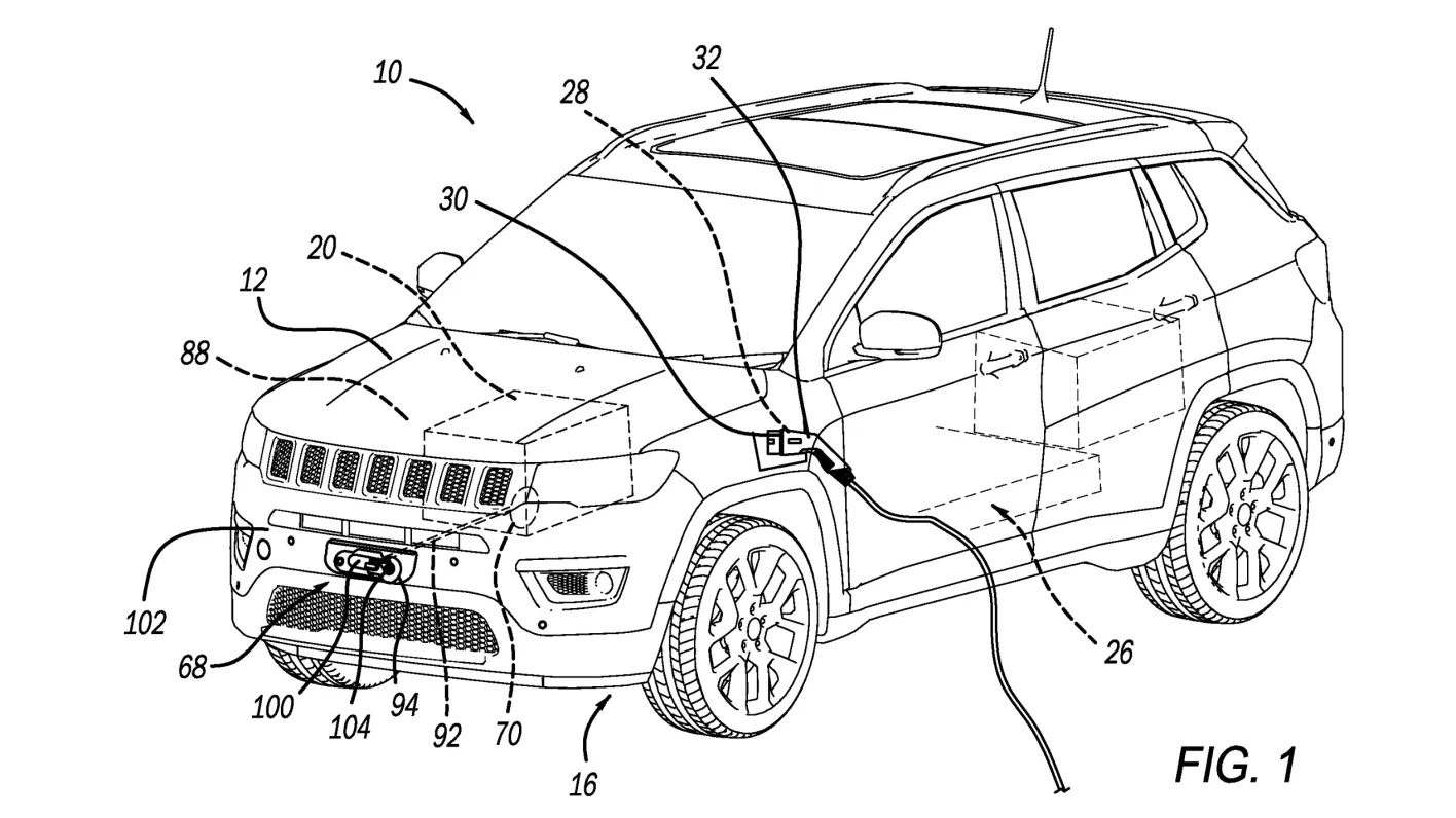 Jeep’s upcoming Winch Patent. Photo Source: USPTO