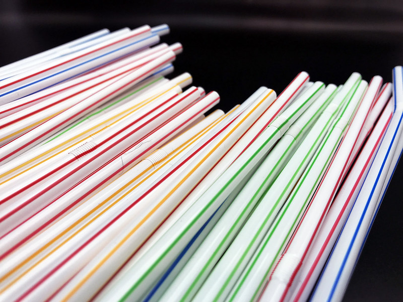 Representative Image: Plastic straws. Photo Source: Chemist 4 U (Flickr)