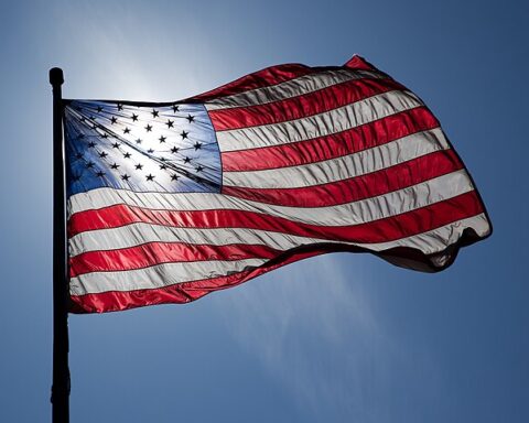 Representative Image: Flag of the United States of America waving against a clear blue sky. Photo Source: Jnn13 (CC BY-SA 3.0)