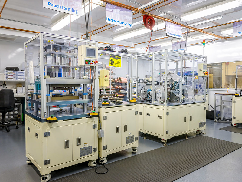 Representative Image: Battery Manufacturing Lab-Oak Ridge National Laboratory ( Attribution (CC BY 2.0)