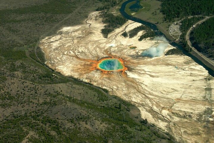 Yellowstone's Volcanic Activity Shifts Northeast. Photo Source: Sam Beebe/Ecotrust