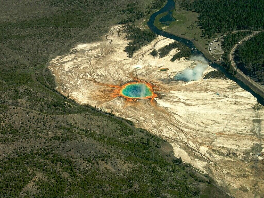 Yellowstone's Volcanic Activity Shifts Northeast. Photo Source: Sam Beebe/Ecotrust