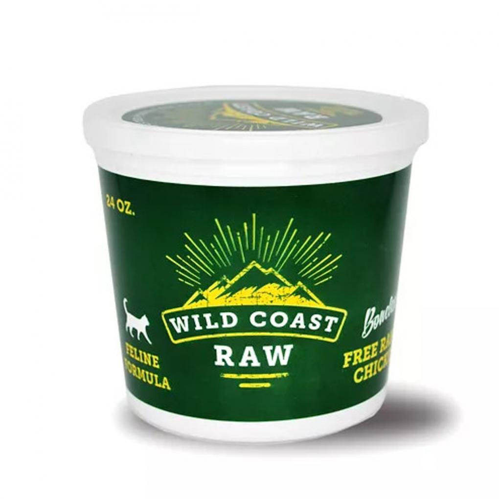 Representative Image: A 24-ounce container of Wild Coast Raw pet food. Photo Source: FDA U.S. Food & Drug administration.