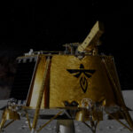 Lunar lander on moon surface. Photo Source: Fireflyspace.