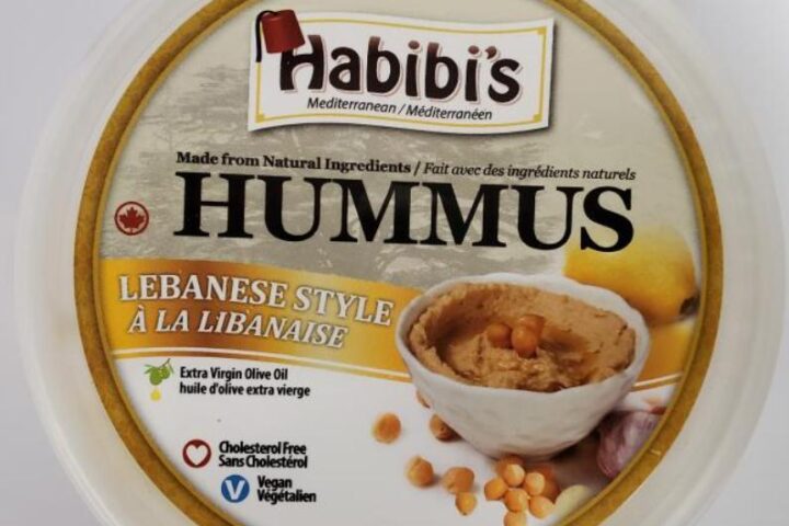 Habibi’s Hummus made from natural ingredients. Photo Source: Government of Canada.