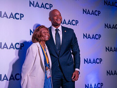 Representative Image. Governor Moore attends the NAACP Convention In Las Vegas by Elijah Williamson at Mandalay Bay Convention Center, Las Vegas, NV. Photo Source: Maryland GovPics (CC BY 2.0)