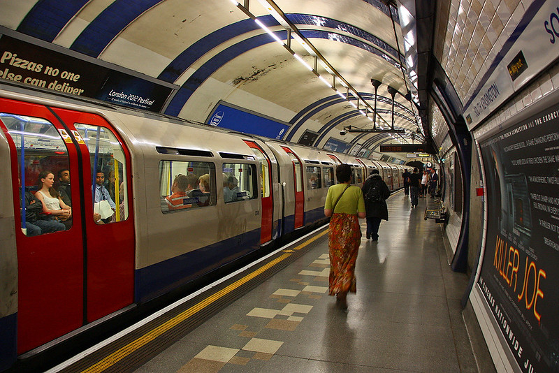 Representative Image: An underground metro station with a train stopped at the platform. Photo Source: Flickr-Márcio Cabral de Moura (CC BY-NC-ND 2.0)