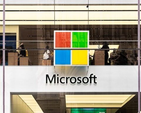 Representative Image Microsoft Logo, Photo Source: Ajay Suresh (CC BY 2.0)