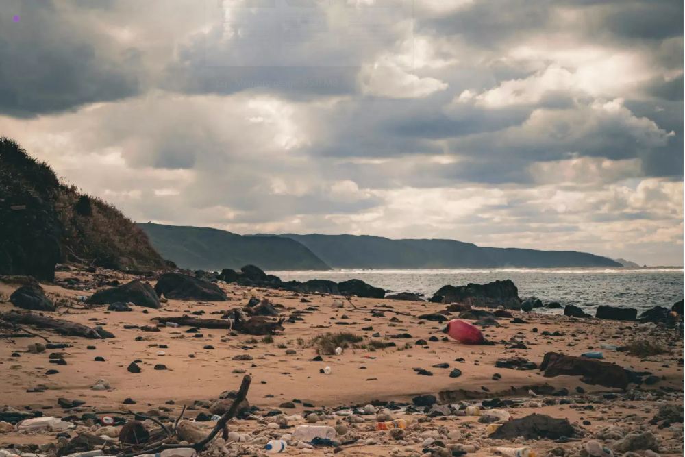 There is not only a lot of plastic waste floating in the oceans, which is washed up on beaches around the world, but also large quantities of microplastics. Photo Source: Christopher Politano/Pexels.com