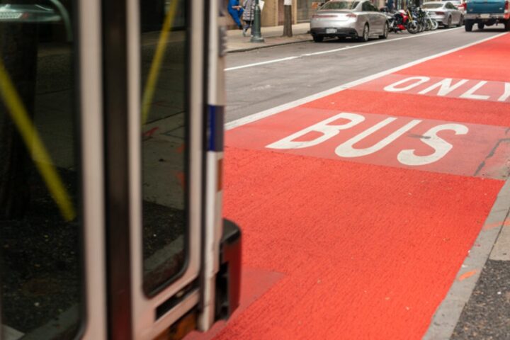 Launching artificial intelligence-powered cameras on SEPTA buses. Photo Source: Septa