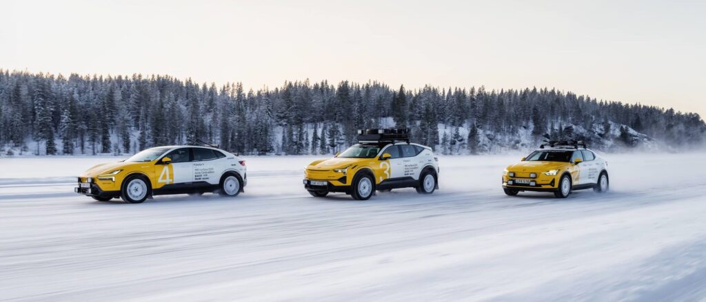 Arctic Circle cars to showcase Swedish performance DNA. Photo Source: Polestar