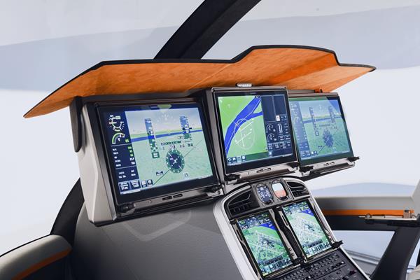 The cockpit of a modern aircraft. Photo Source - Robinson Helicopter Company