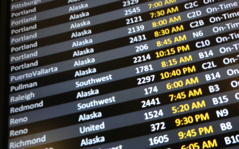 Representative Image: Airport Display Monitor. Photo Source: Matt McGee (CC BY-ND 2.0)