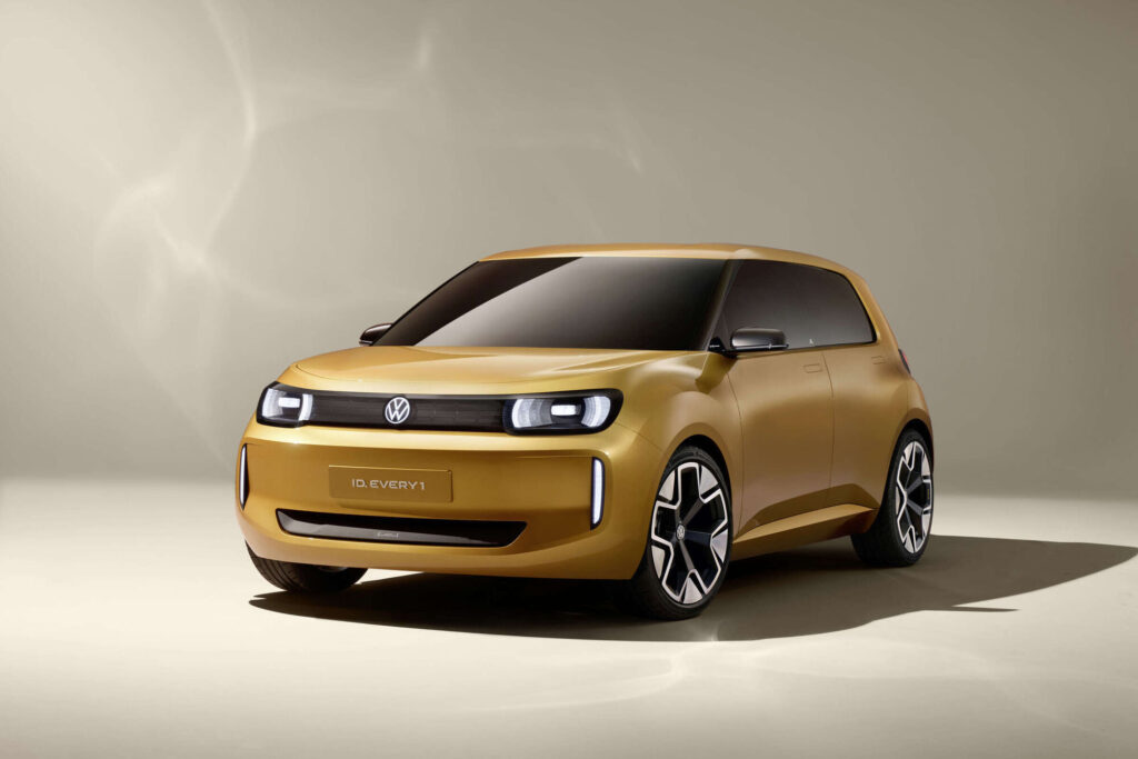 A stunning concept car by Volkswagen named "ID. EVERY1." Photo Source - Volkswagen