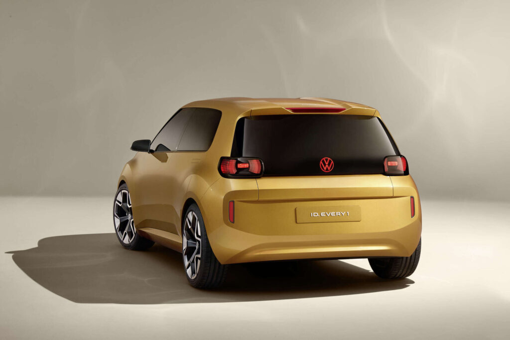 Rear view of the compact ID. Photo Source - Volkswagen